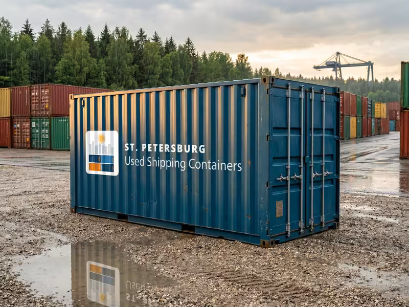 20ft High Cube Cargo Worthy Container #2