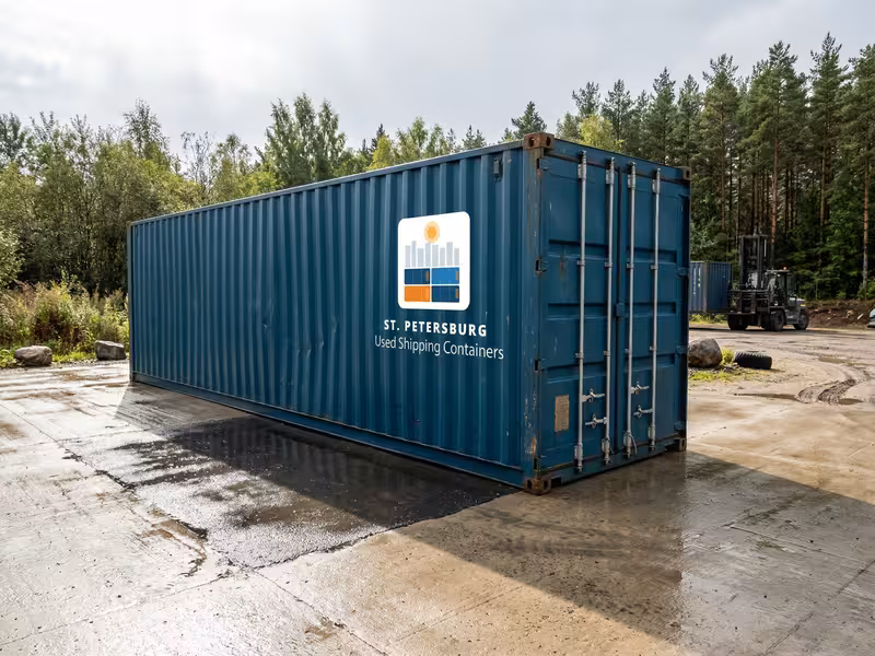 40ft High Cube Cargo Worthy Container #2