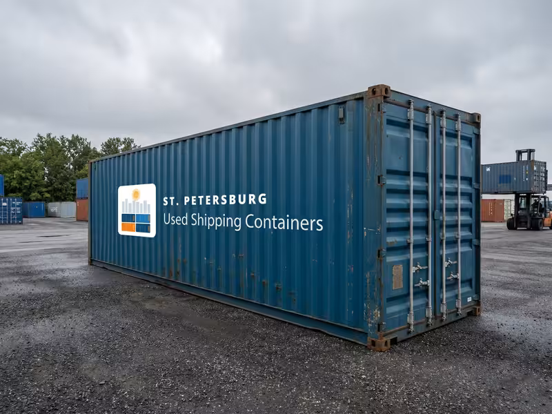40ft High Cube Wind & Water Tight Container #2